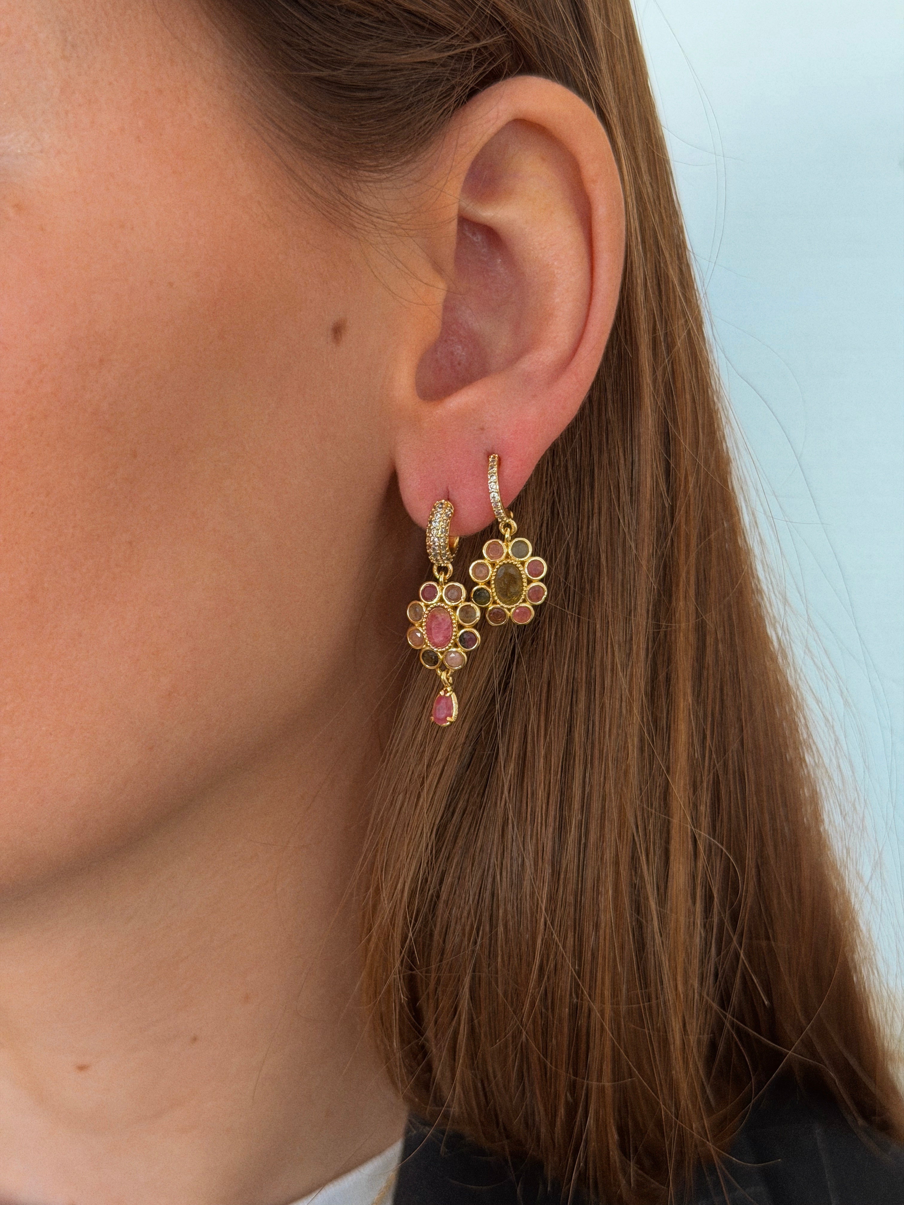 Boucles d'oreilles Flora