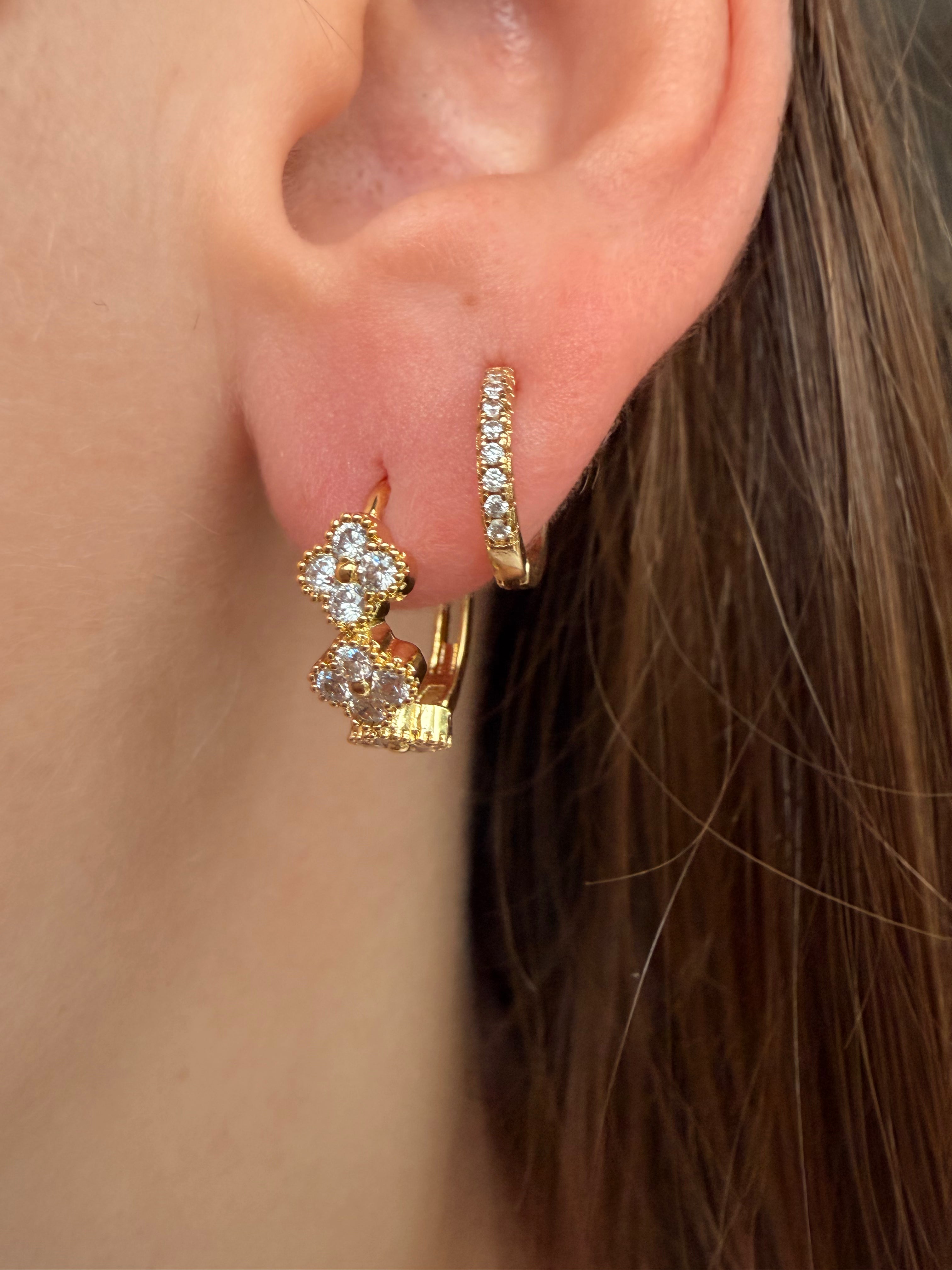 Boucles d'oreilles Capucine