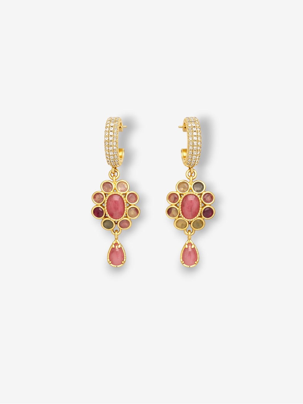 Boucles d'oreilles Flora