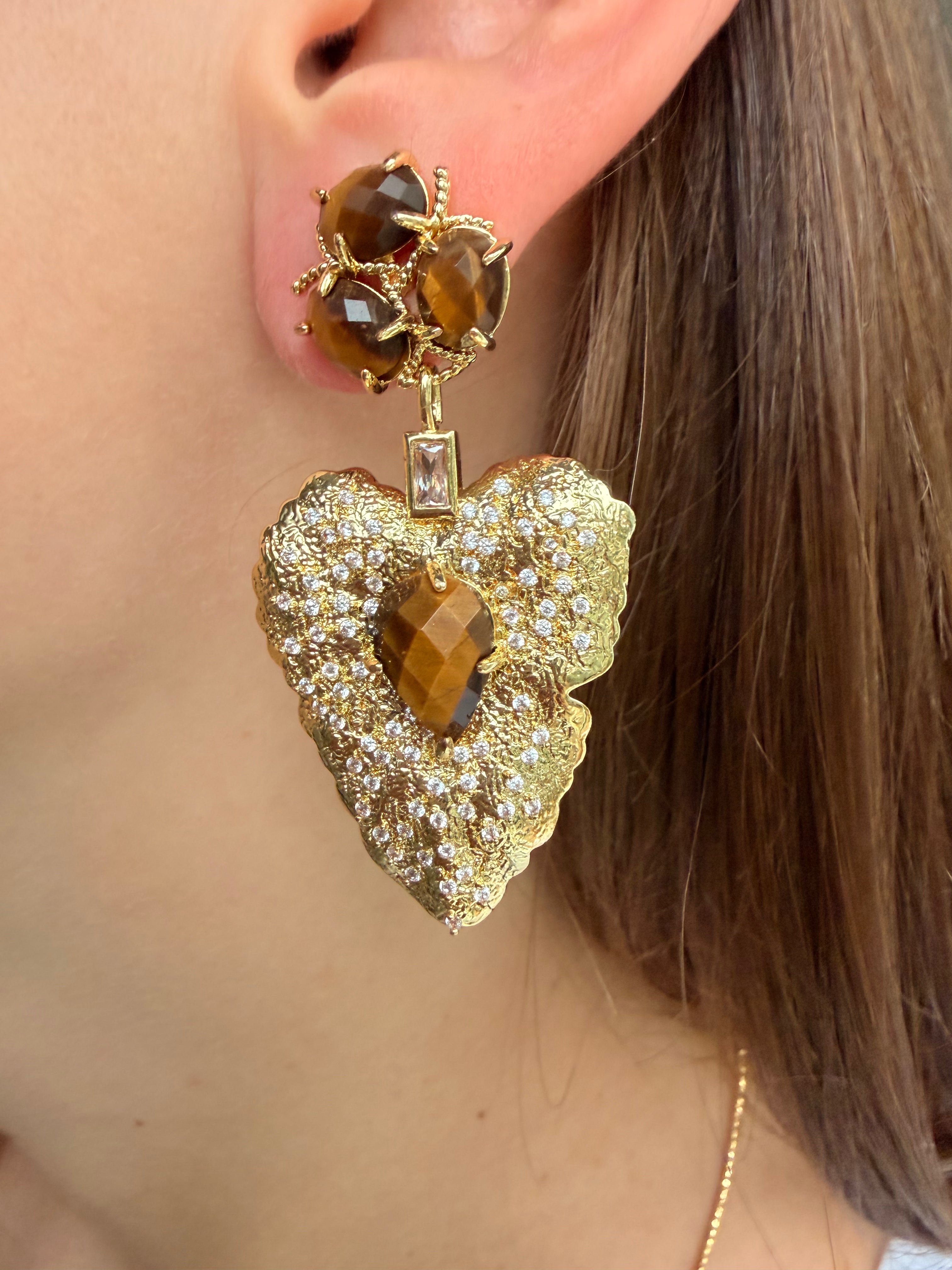 Boucles d’oreilles Gaïa